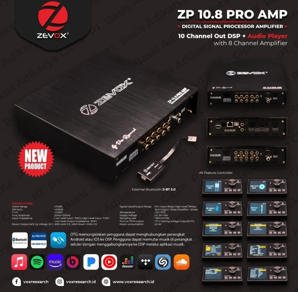 Zevox ZP 10.8 PRO-AMP