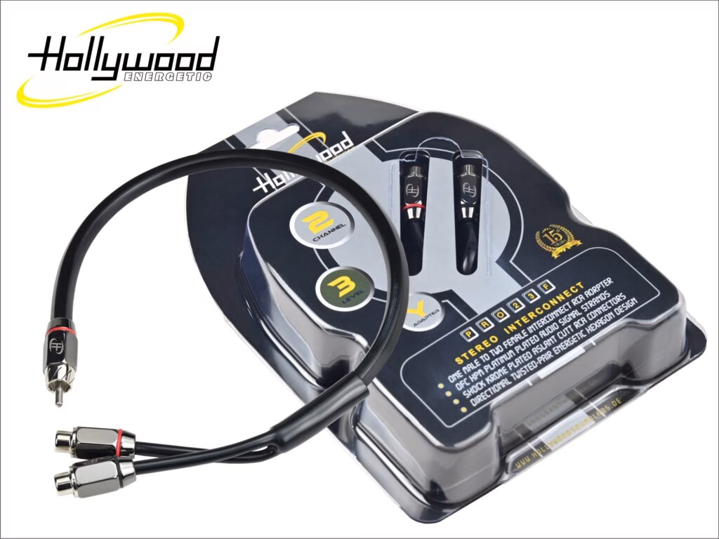 Hollywood Energetic PRO 23Y HPM RCA Y cable