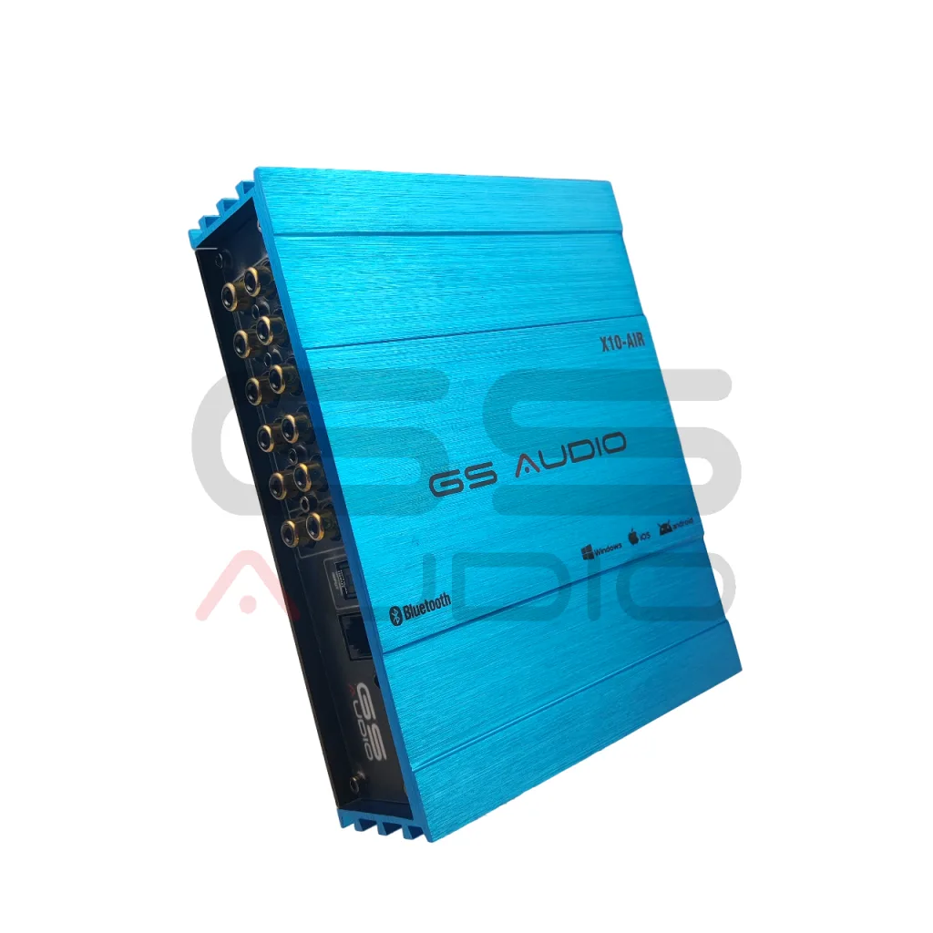 DSP X10-AIR – GS Audio – 4 sisääntuloa / 10 ulostuloa – 32 bit
