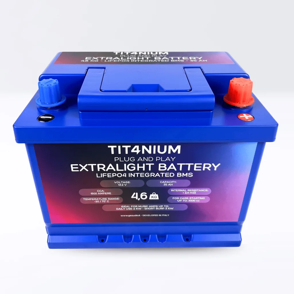 TIT4NIUM 35Ah ISO Battery - CCA:1500A LifePo4 13.2V
