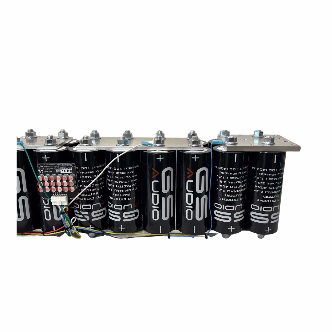 PACCO BATTERIA GS AUDIO 14X84cm - 24 CELLE LTO - 160A/180A 14V + BMS E BARRE - Image 3