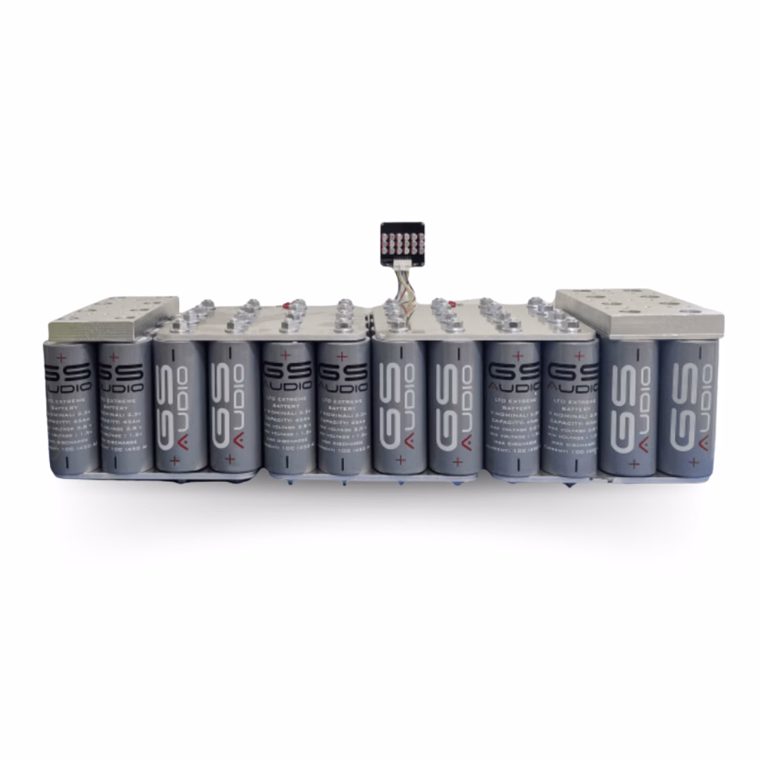 GS Audio 28x84cm Battery Pack - 48 LTO Cells - 320A/360A 14V with BMS and Bars - Image 2
