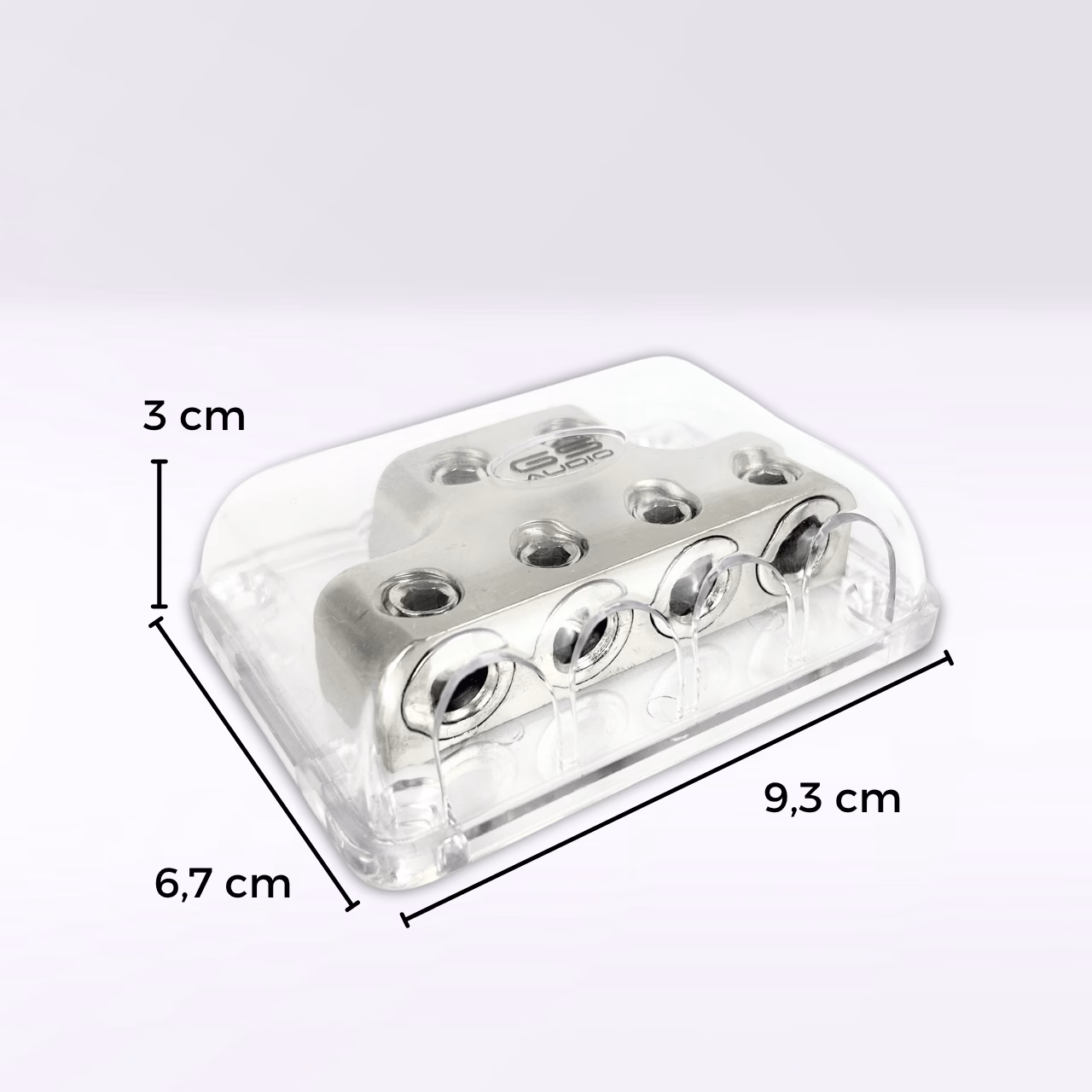 6-Way Power Distribution Block GS Audio | IN/OUT: 6x50/25 - Image 4
