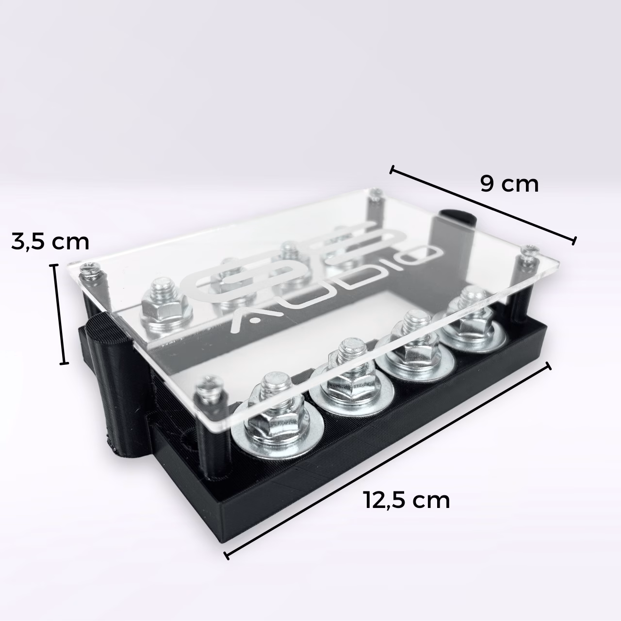 GS Audio | Car Audio 4 ANL Fuse Holder with Plexiglass Cover - Image 3
