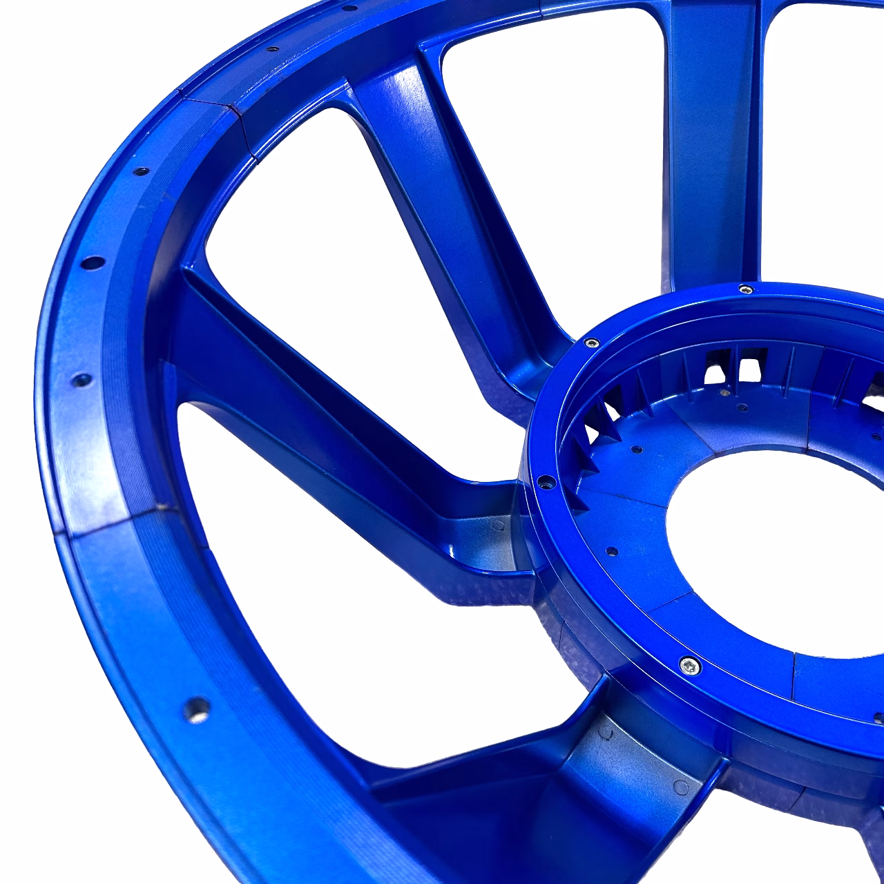 CESTELLO BLU 8 razze alluminio 32"/ 840mm - Image 3