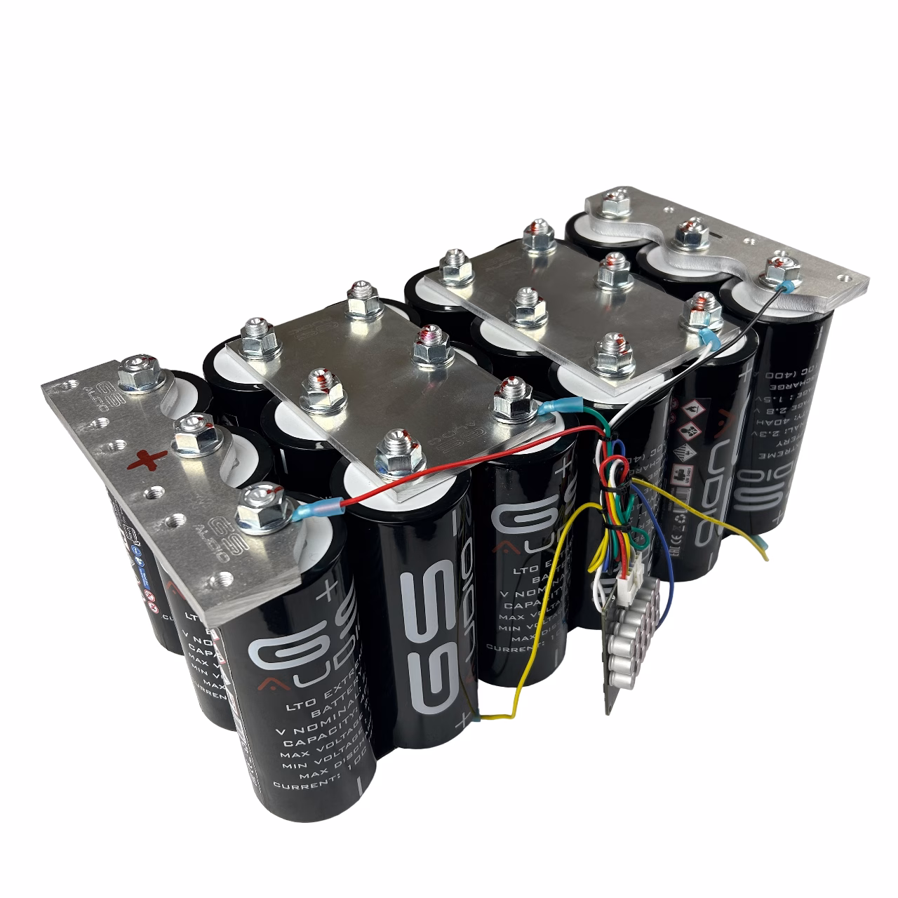 PACCO BATTERIA GS AUDIO 21X42cm - 18 CELLE LTO - 120A/135A 14V + BMS E BARRE - Image 4