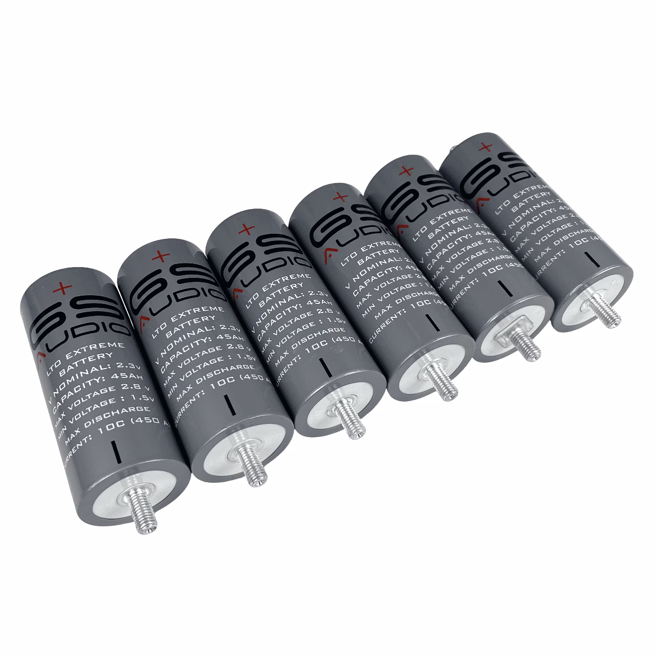 6 SINGLE CELLS GS AUDIO LTO - 2.3V / 45Ah - 66*160mm - LITHIUM TITANIUM - Image 3