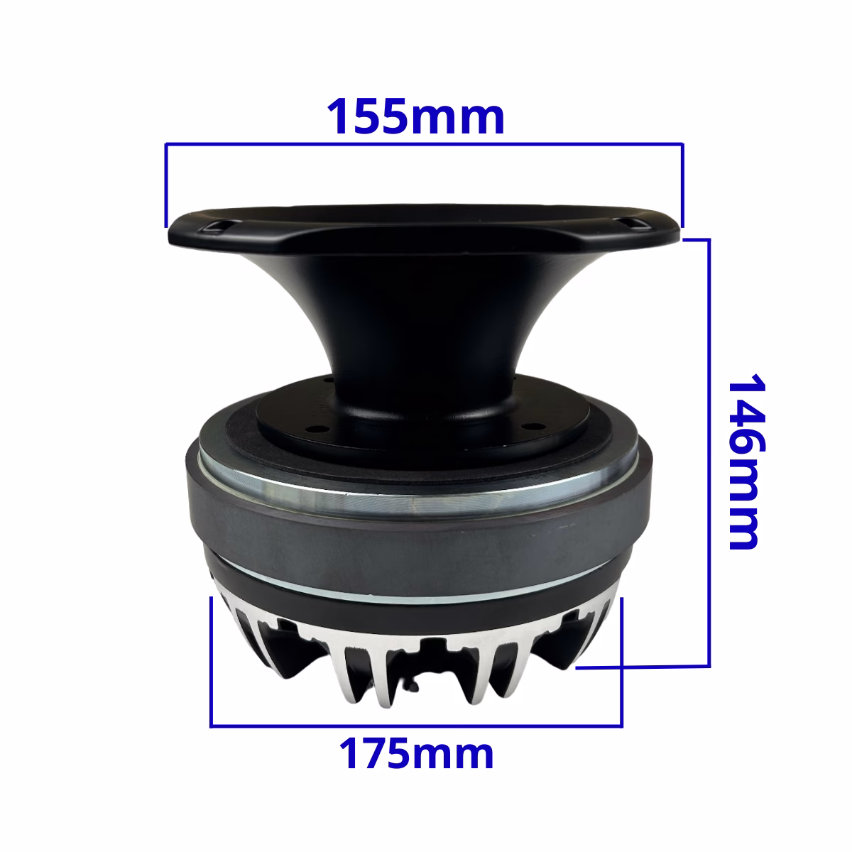 Gs Audio Driver/Tweeter TW75 - 0.6/14kHz - 8 Ohm - 300 WRMS + horns - Image 2