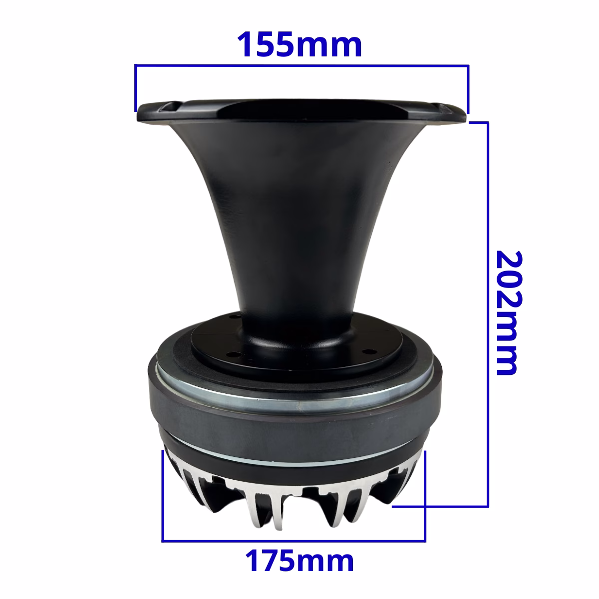 Gs Audio Driver/Tweeter TW75 - 0.6/14kHz - 8 Ohm - 300 WRMS + horns - Image 3