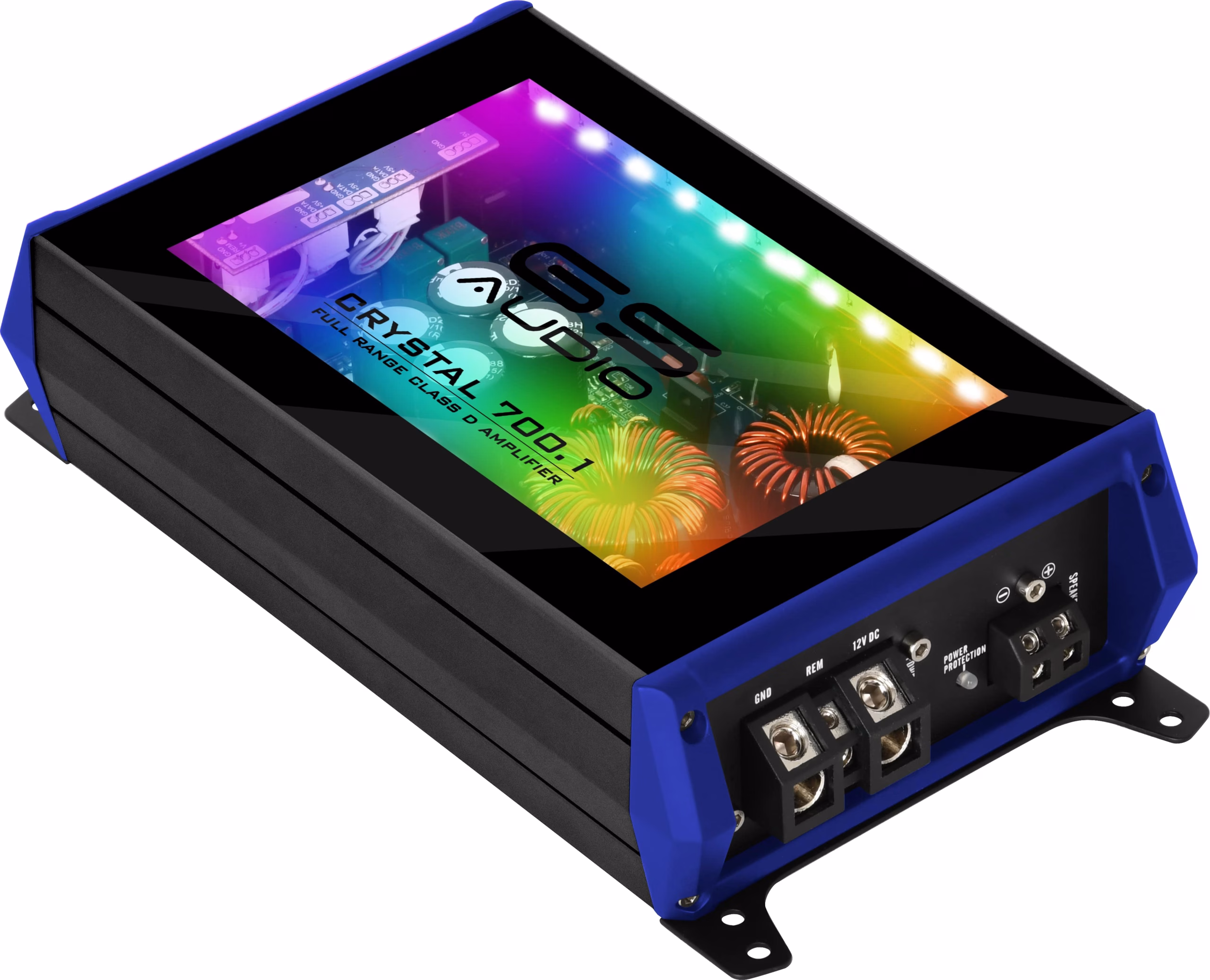 GS Audio Mono Full-Range Amplifier 1*700WRMS @1 Ohm - Crystal Series