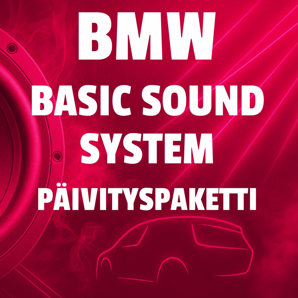 Bmw Hifipäivityspaketti | Basic Sound System Erillisen subwooferin kanssa