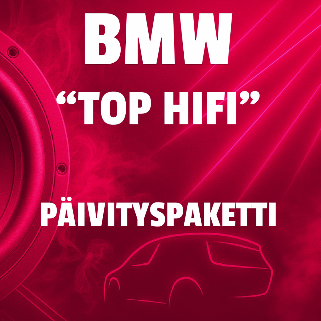 Bmw Hifipäivityspaketti | " Top Hifin" Hifipäivityspaketti | Ilman Subwooferia