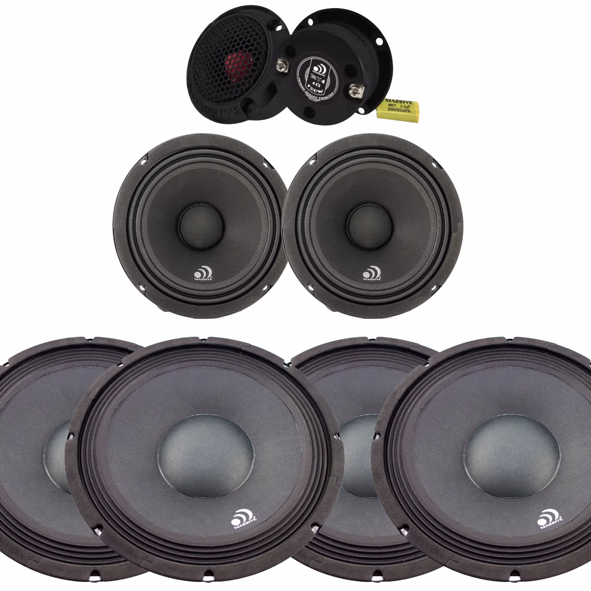 4x MC12 II + 2x MA6 + MT4 pari