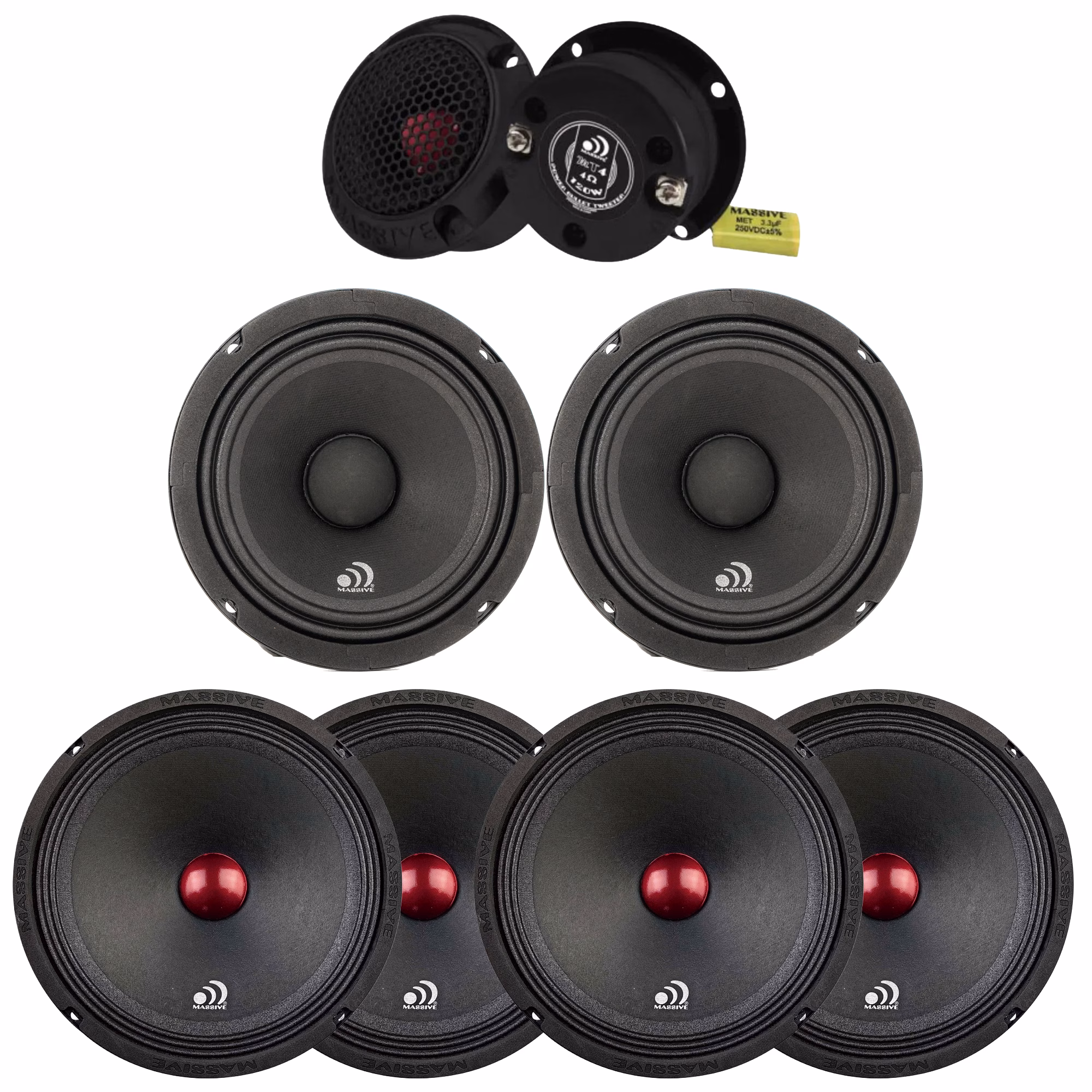 4x MM8A + 2x MA6e + MT4 pari