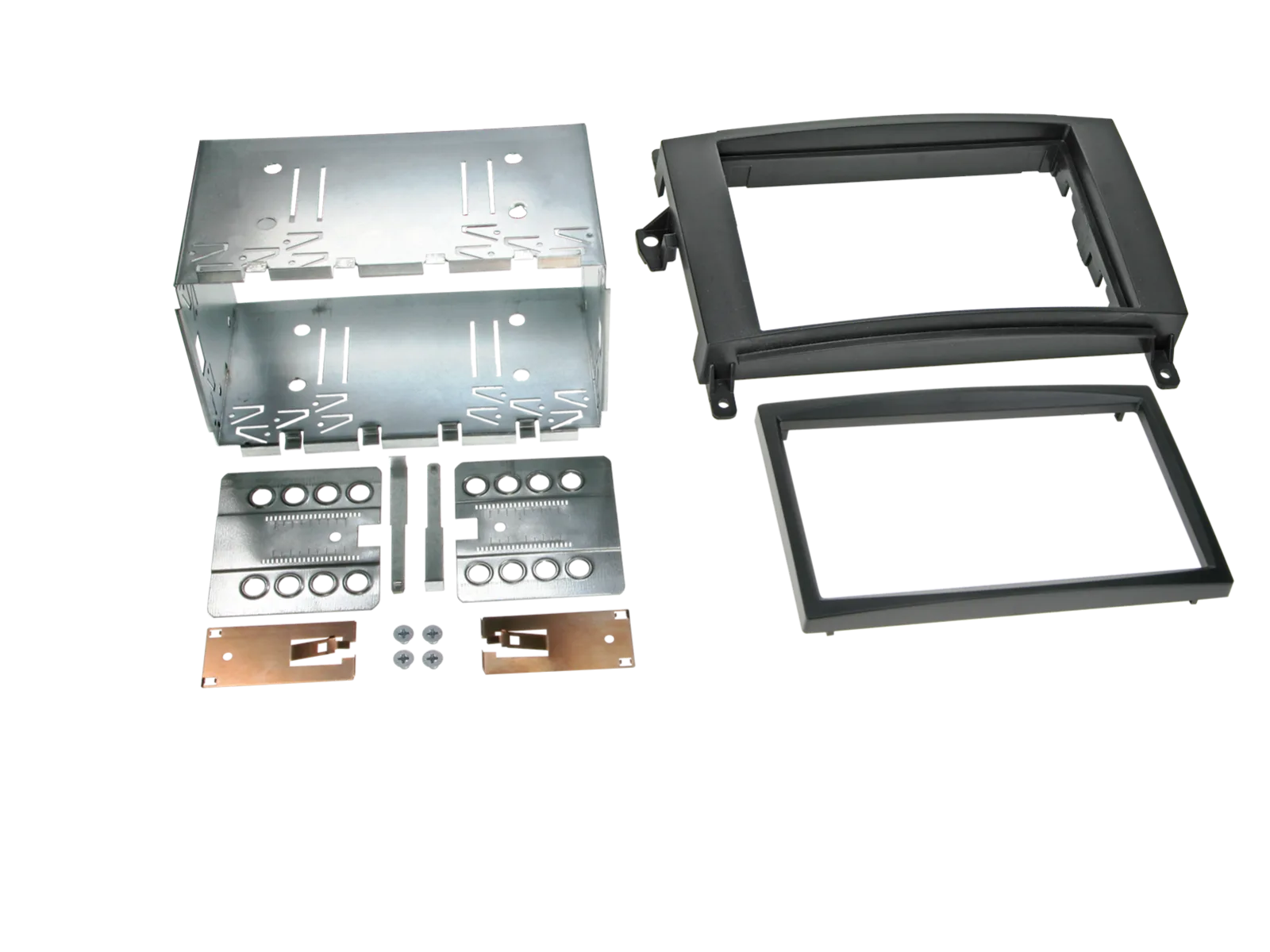 ACV 2-DIN Asennuspaneeli Mercedes A /B class /Viano/ Vito Musta 100964