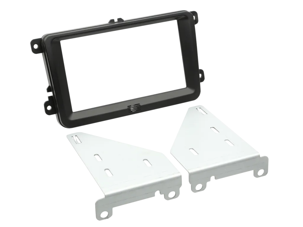 ACV 2-DIN Asennuspaneeli Seat / Skoda / VW black 100803