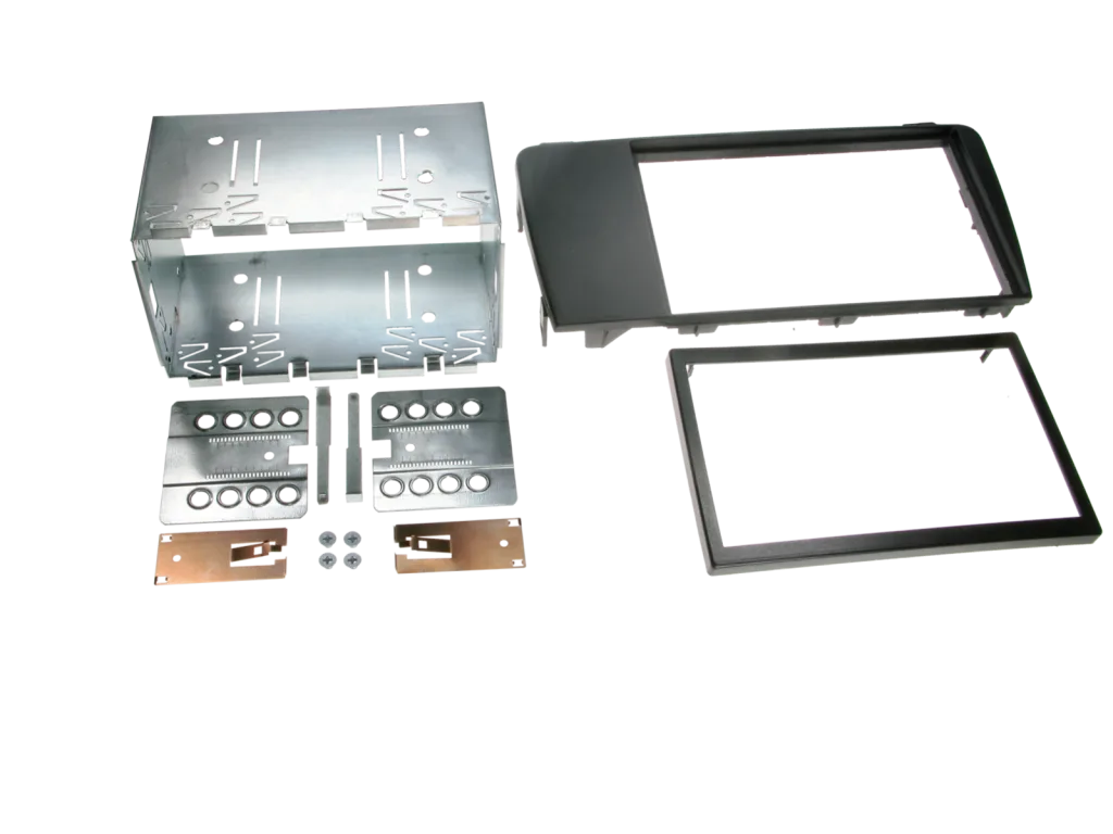 2-DIN facia plate Volvo S60/V60/S70/V70/XC70 black