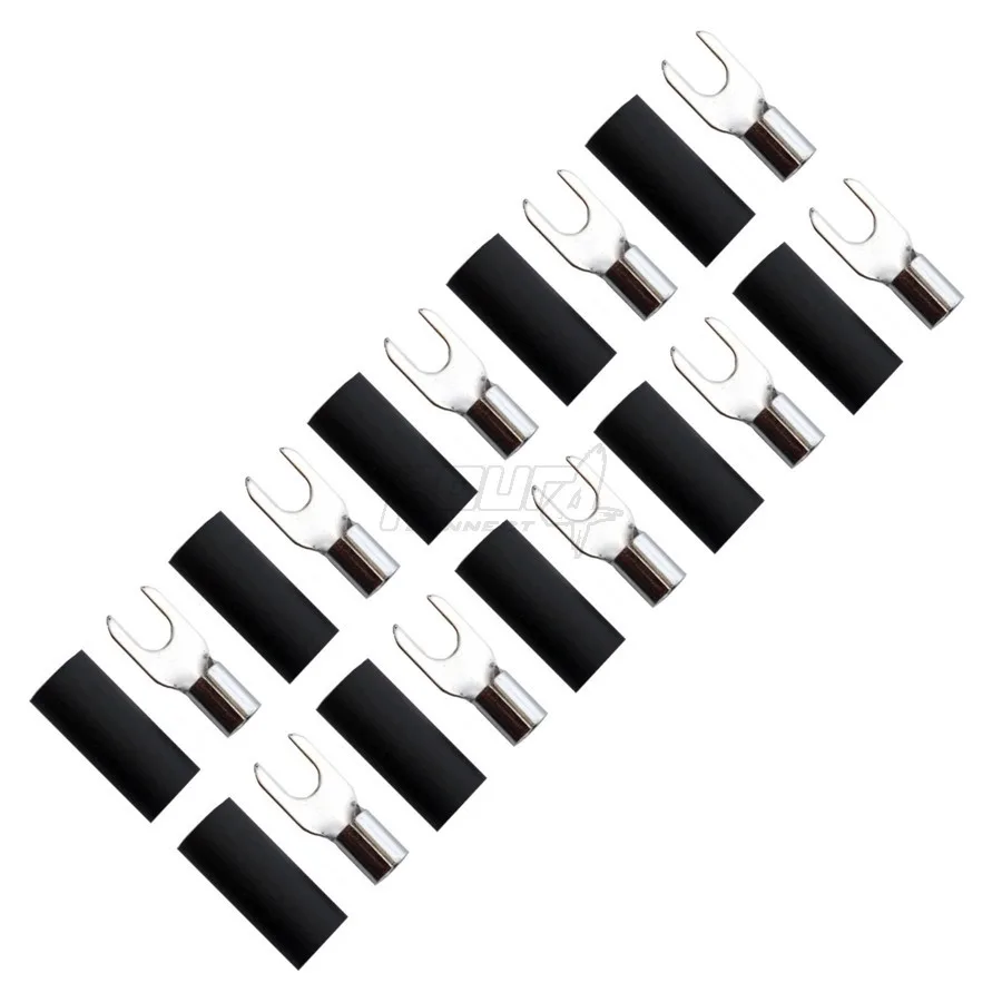 FOUR Connect 4-690835 M4 haarukkaliitin 6.0mm2, 10x musta