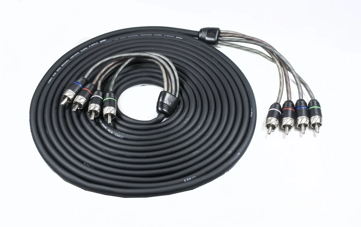 FOUR Connect 4-800256 STAGE2 RCA-kaapeli 5.5m, 4-kanavainen - Image 2