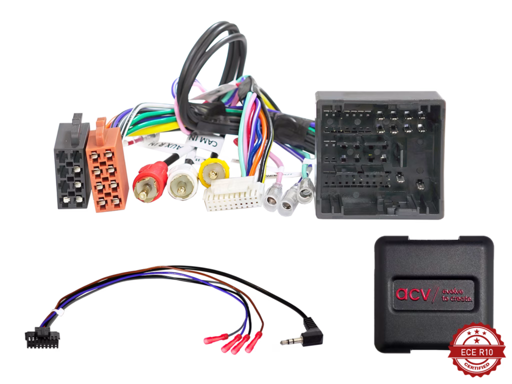 ACV 42xct011-0 rattiohjain-adapteri Citroen/Opel/Peugeot/Toyota 50Pin Multilead lose